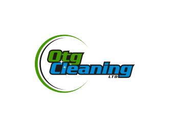 OTG Cleaning LTD logo design by blessings