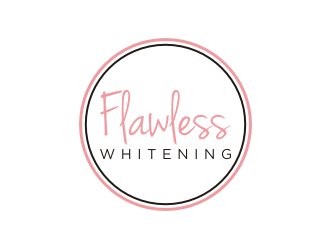 Flawless Whitening  logo design by carman