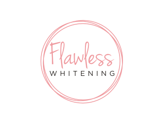 Flawless Whitening  logo design by carman