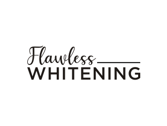 Flawless Whitening  logo design by Franky.