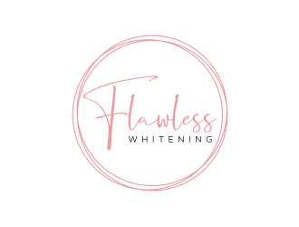 Flawless Whitening  logo design by carman