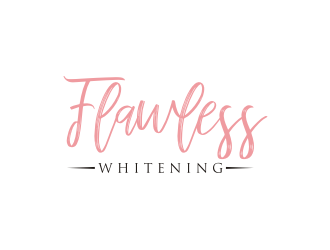 Flawless Whitening  logo design by carman