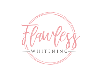 Flawless Whitening  logo design by carman