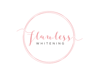 Flawless Whitening  logo design by carman