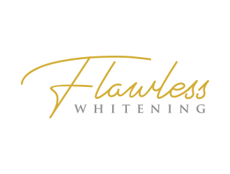 Flawless Whitening  logo design by lexipej