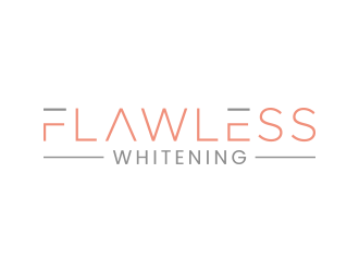 Flawless Whitening  logo design by lexipej