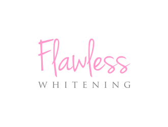 Flawless Whitening  logo design by Inaya