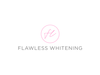 Flawless Whitening  logo design by Inaya