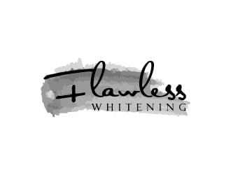 Flawless Whitening  logo design by treemouse