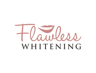 Flawless Whitening  logo design by checx