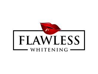 Flawless Whitening  logo design by p0peye