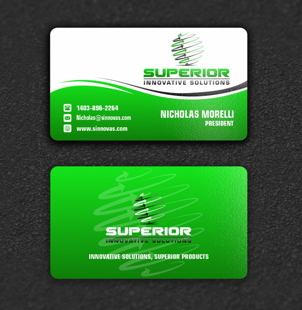 Superior Innovative Solutions logo design by ManishKoli