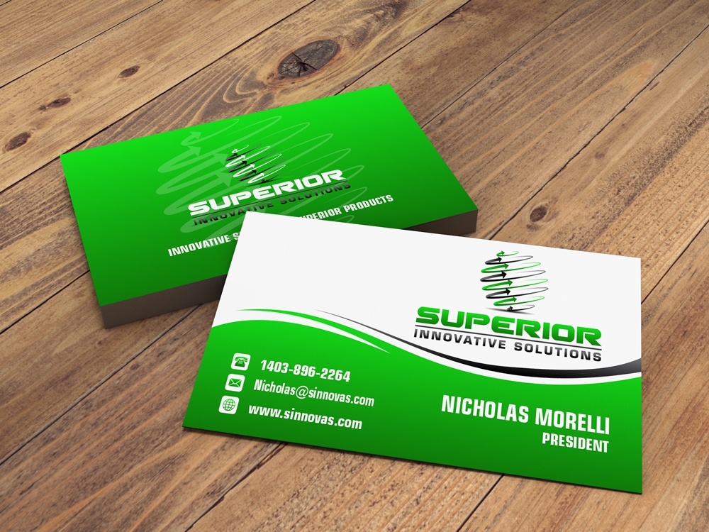 Superior Innovative Solutions logo design by ManishKoli