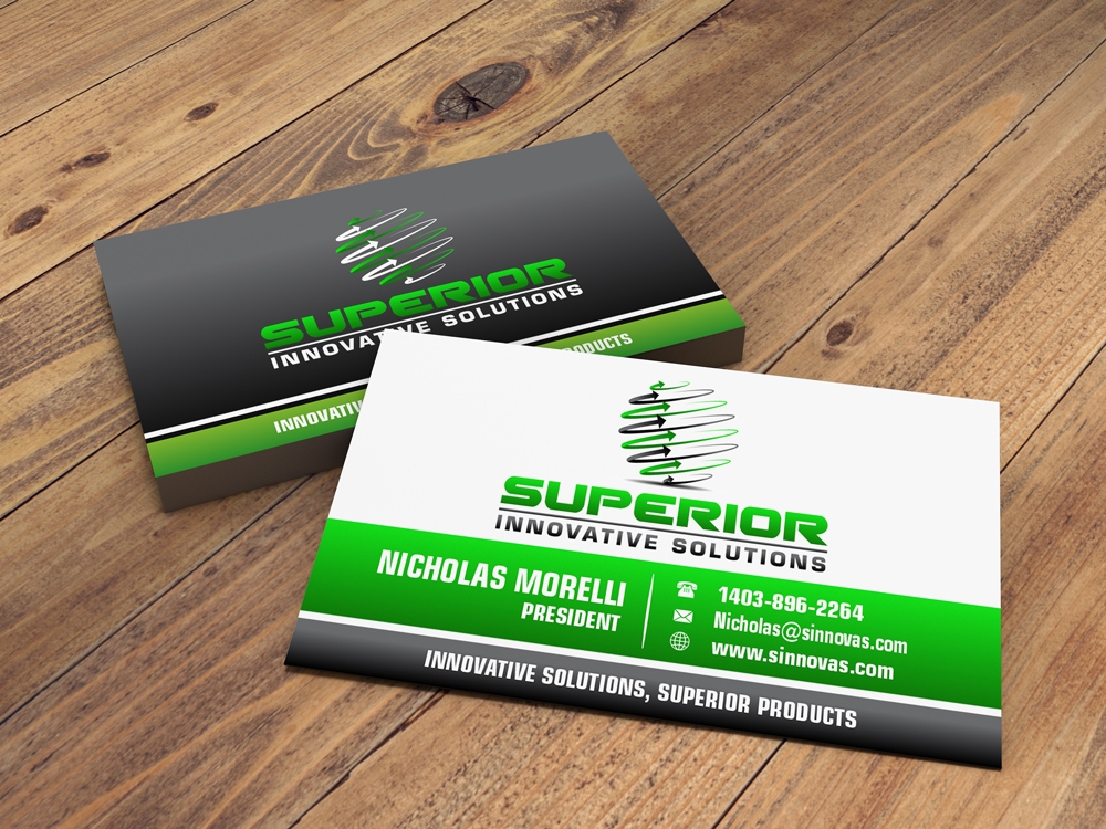 Superior Innovative Solutions logo design by ManishKoli