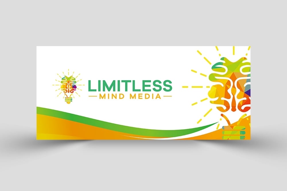 Limitless Mind Media logo design by Ulid