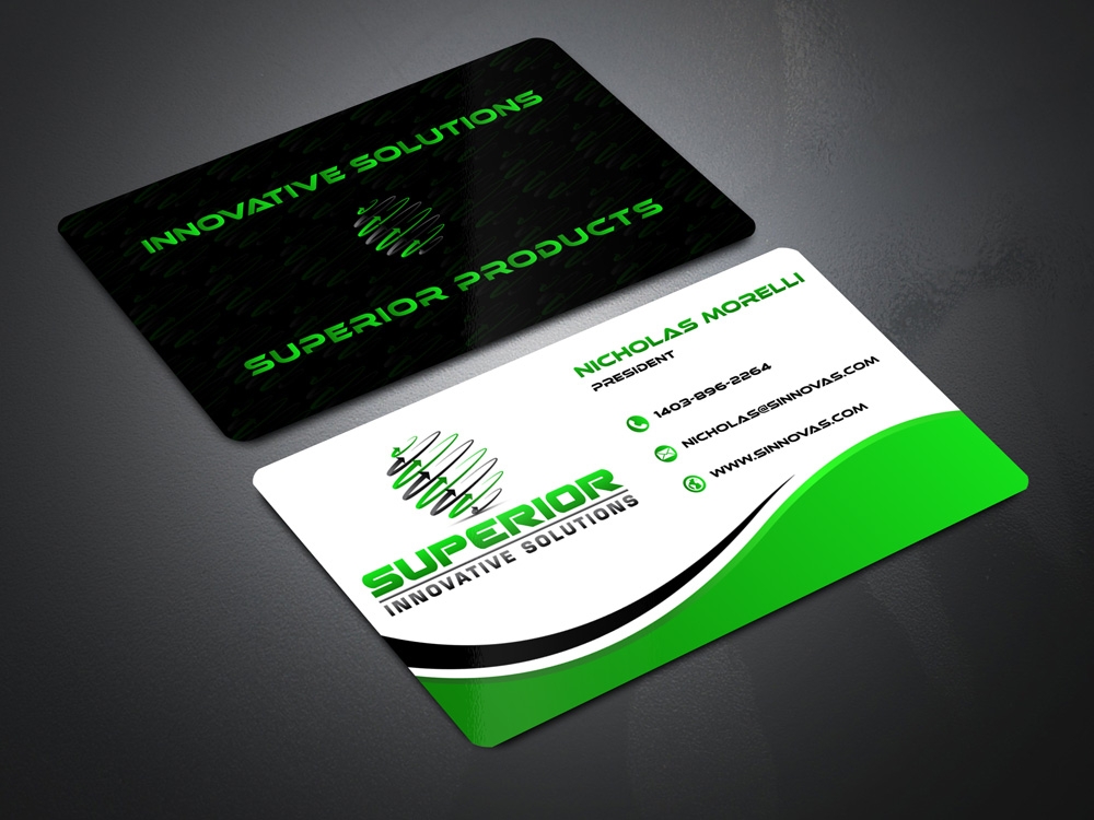 Superior Innovative Solutions logo design by Gelotine