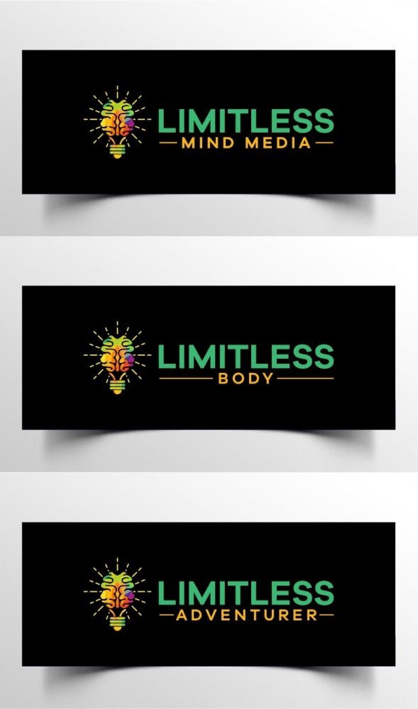 Limitless Mind Media logo design by ManishKoli