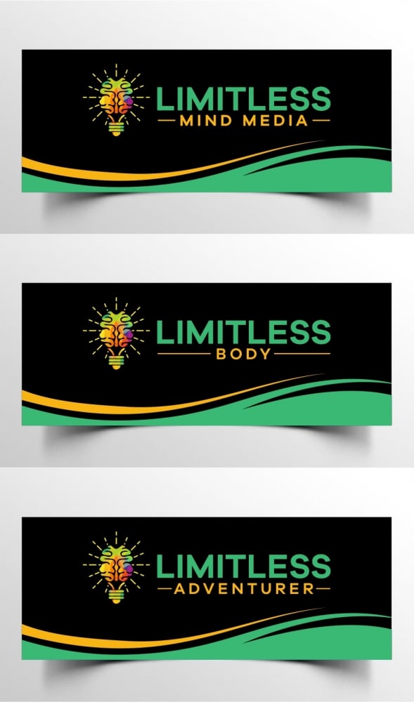 Limitless Mind Media logo design by ManishKoli