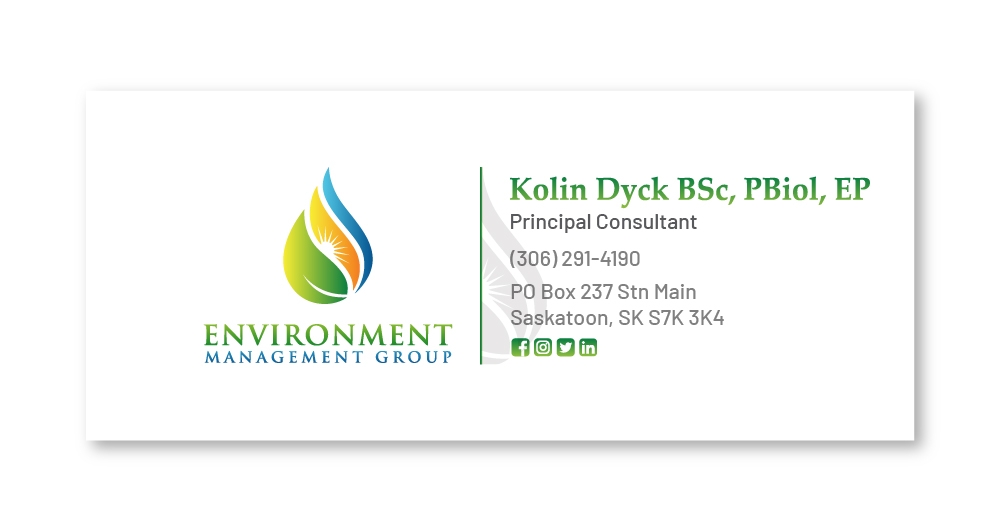 Environment Management Group logo design by Niqnish