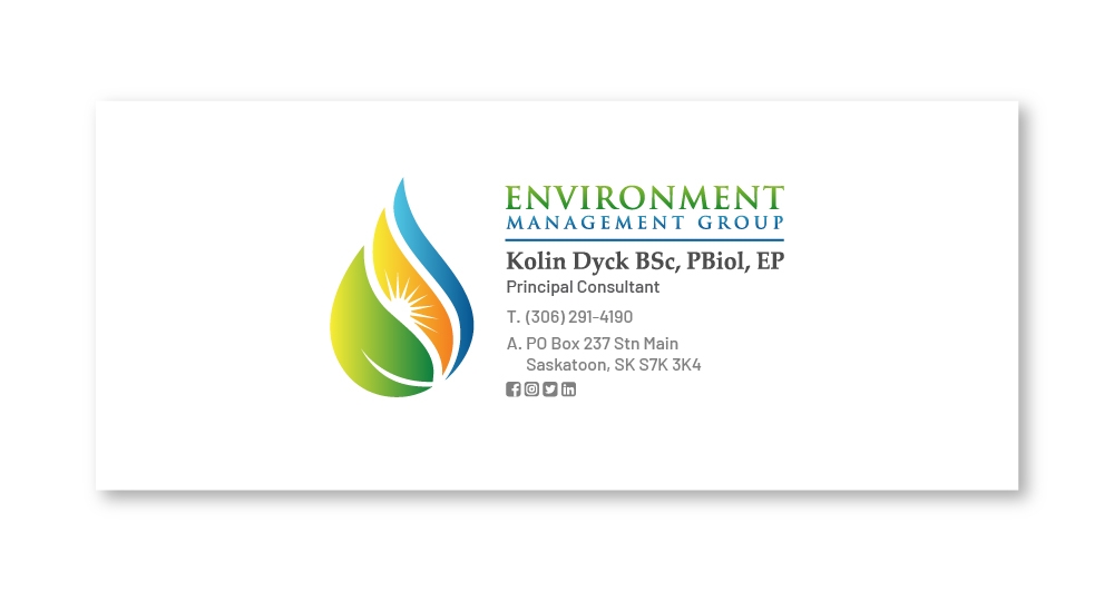 Environment Management Group logo design by Niqnish