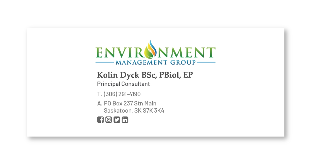 Environment Management Group logo design by Niqnish