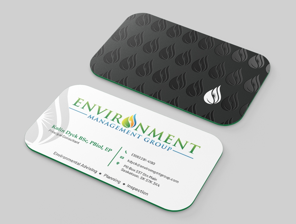 Environment Management Group logo design by Niqnish