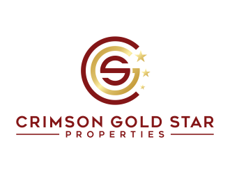 Crimson Gold Star Properties logo design by ekitessar