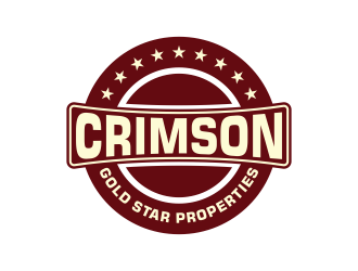 Crimson Gold Star Properties logo design by done