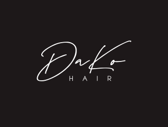 DaKo Hair logo design by YONK