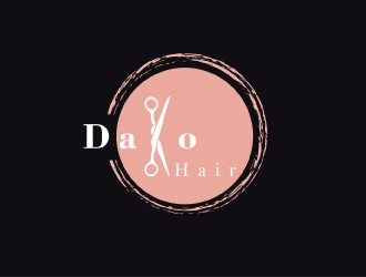 DaKo Hair logo design by Upoops