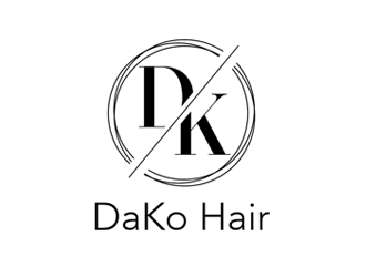 DaKo Hair logo design by ingepro