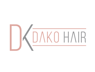 DaKo Hair logo design by ingepro