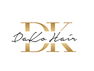 DaKo Hair logo design by ingepro