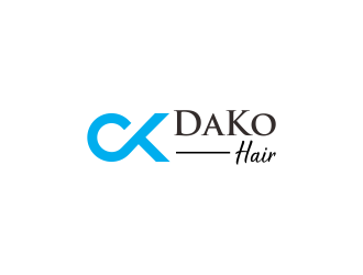 DaKo Hair logo design by vuunex