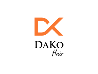 DaKo Hair logo design by vuunex