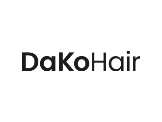 DaKo Hair logo design by lexipej