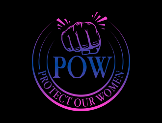 POW logo design by done