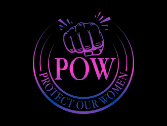 POW logo design by done