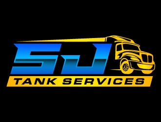 SJ Tank Services  logo design by daywalker