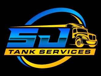 SJ Tank Services  logo design by daywalker