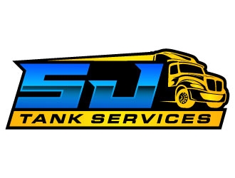 SJ Tank Services  logo design by daywalker