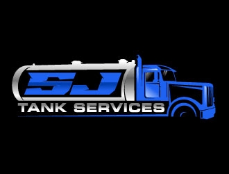 SJ Tank Services  logo design by Suvendu