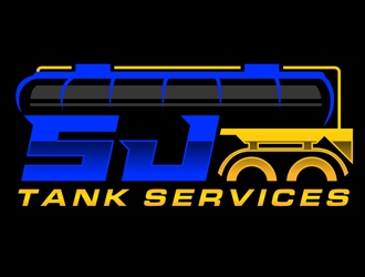 SJ Tank Services  logo design by DreamLogoDesign