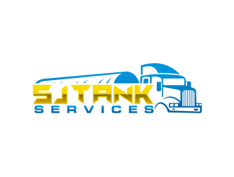 SJ Tank Services  logo design by sodimejo