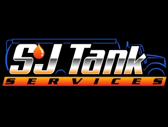 SJ Tank Services  logo design by Suvendu