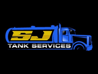 SJ Tank Services  logo design by Suvendu