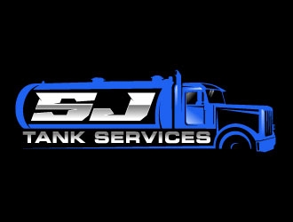 SJ Tank Services  logo design by Suvendu