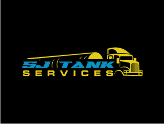 SJ Tank Services  logo design by sodimejo