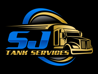 SJ Tank Services  logo design by jm77788