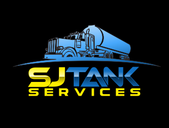 SJ Tank Services  logo design by bosbejo